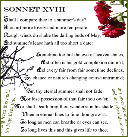 Essay on sonnet 18